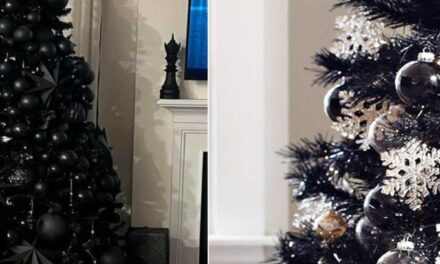Árboles de Navidad negros: ¡La nueva tendencia para decorar tu hogar!