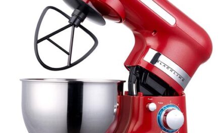 Batidora de pedestal Blackline 8020 rojo: ¡Potencia y estilo en tu cocina!