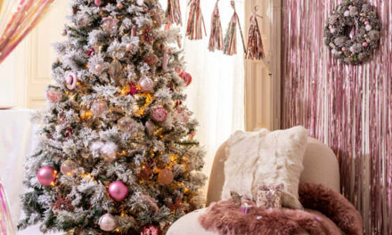 Descubre los encantadores Árboles de Navidad Nevados para estas fiestas